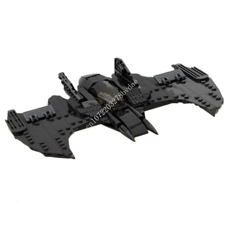 

308PCS MOC Space Battle The Batwing Aerial Vehicle Model Building Blocks Technology Bricks DIY Creative Assembly Kids Toys Gifts