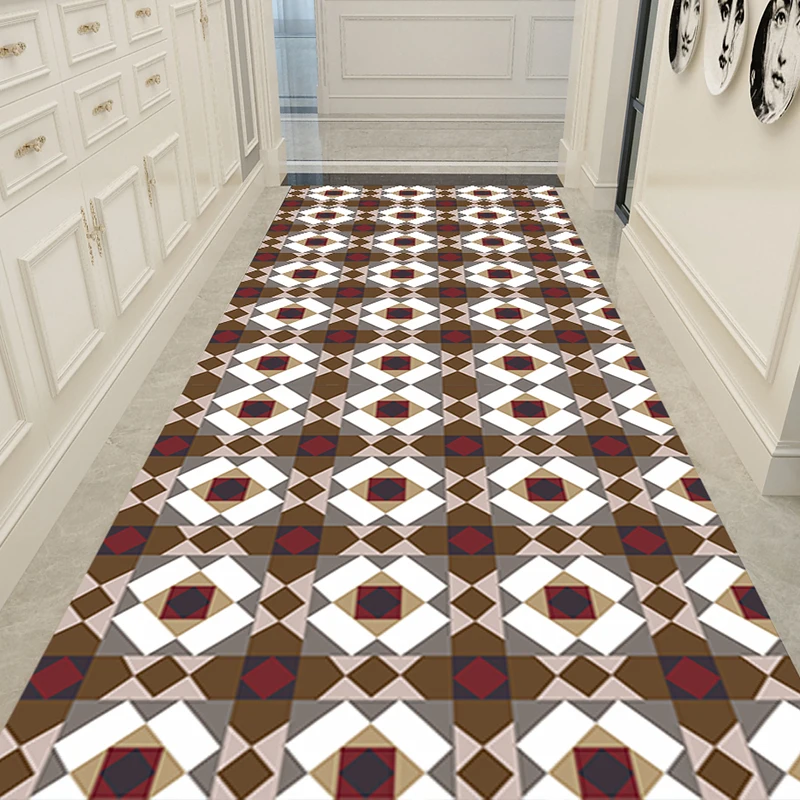 

3d-ковры для коридора, для прихожей, для вестибюля, дома, гостиницы, лобби, длинный дорожный ковер, коврик для лестниц, настраиваемый коврик дл...