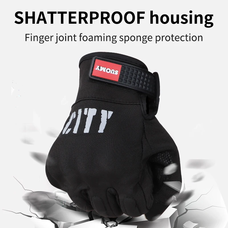 Suomy City Gloves Водонепроницаемые мотоциклетные перчатки с сенсорным экраном