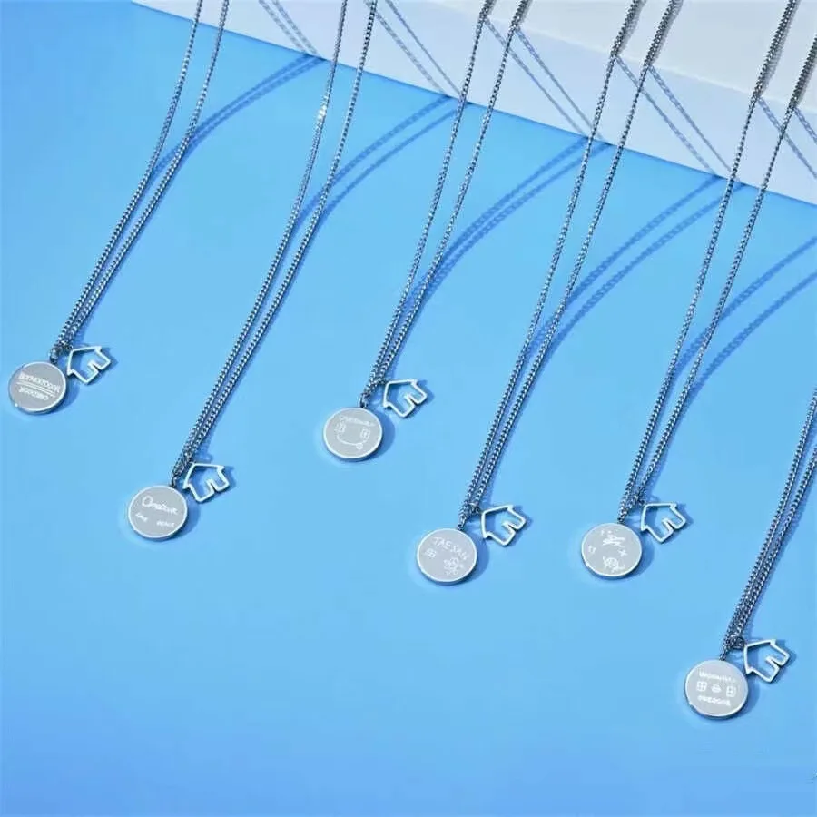 BOYNEXTDOOR Idol Boy ожерелье кулон ключицы ожерелья SUNGHO LEEHAN RIWOO JAEHYUN TAESAN фанаты подарки