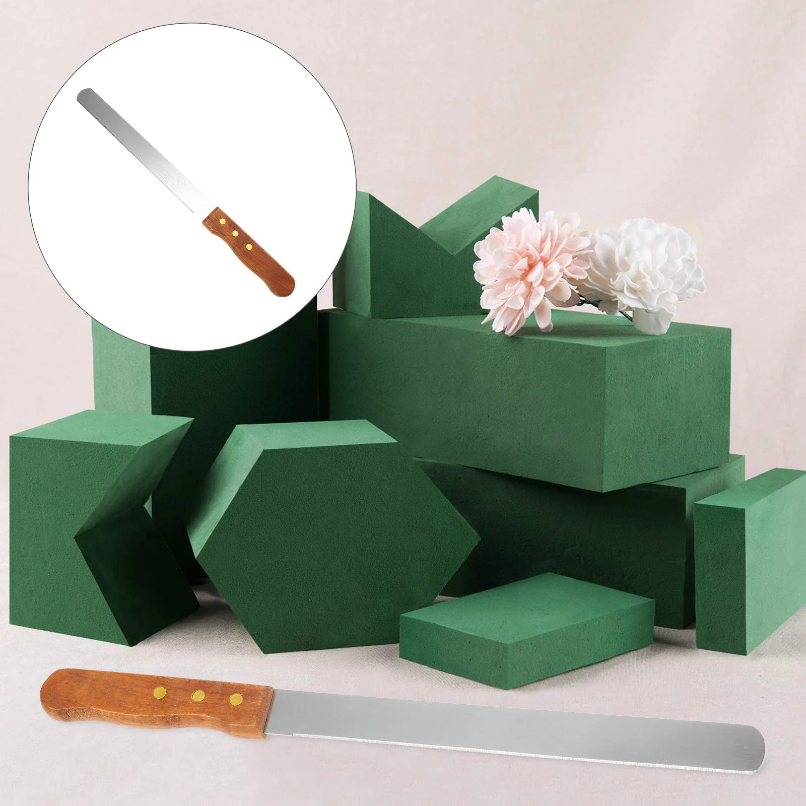 

Professional Floral Mud Block Cutter Flower Mud Cutting Tool Florist Supply