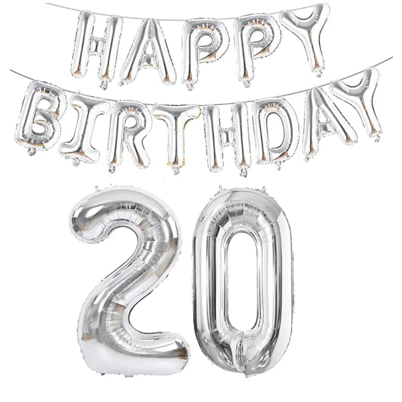 

Фольгированные шары "С Днем Рождения" TingBabyer