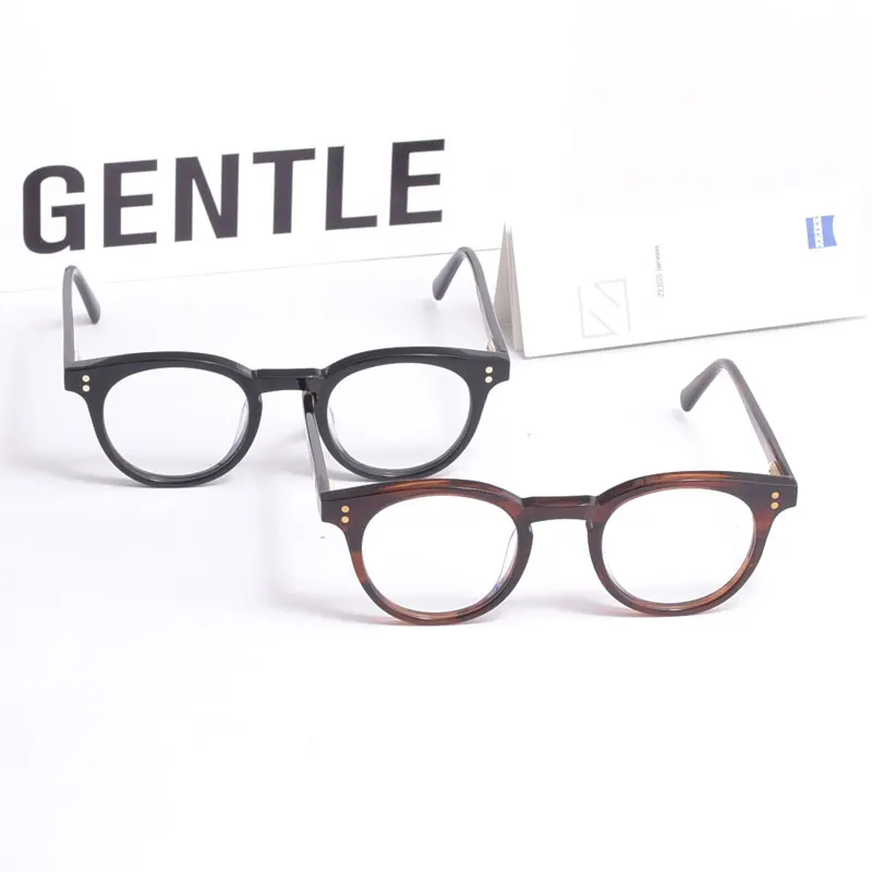 

Gentle MILAN Vintage Optical Glasses Frame Acetate Eyeglasses Oliver Reading glasses Women and Men Tortoise Eyewear Frames