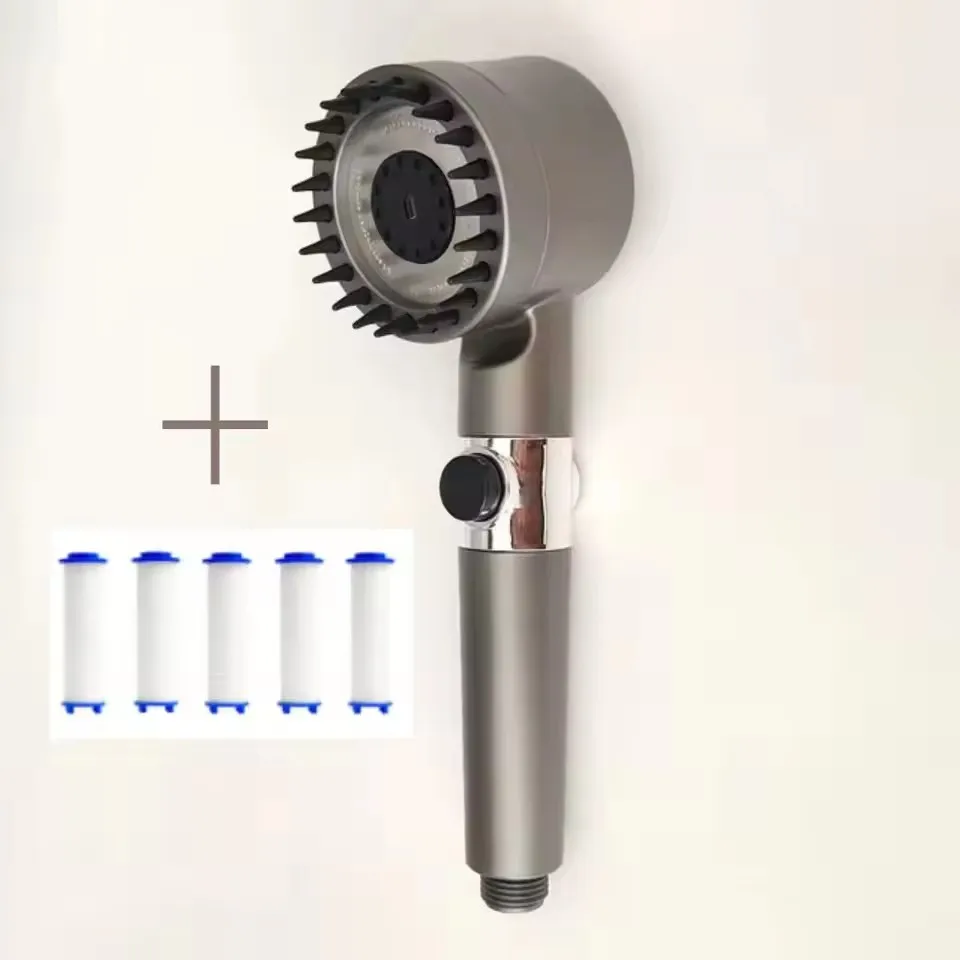 

Регулируемая насадка для душа Z&L черная/серая