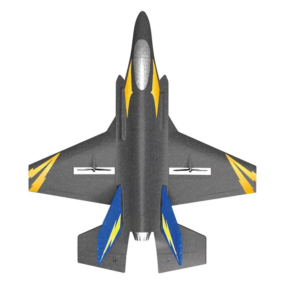 Радиоуправляемый самолет KF605 F35, 2,4 ГГц, 4 канала, 6-вальный гироскоп, радиоуправляемый самолет из пенопласта, 15 минут полета, планер с дистанционным управлением для детей, подарки