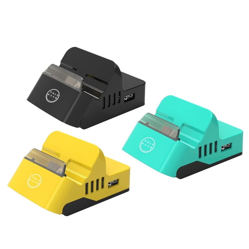 

Portable Charging Dock Station For Switch HDMI-compatible To TV Video Converter Adapter Type-C Charger Base Stand