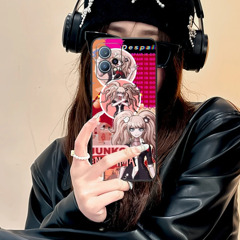 Чехол для сотового телефона Danganronpa Junko enoрядом Huawei P60 P50 P40 P30 P20 P10 P9 P8 Pro Lite Plus черный