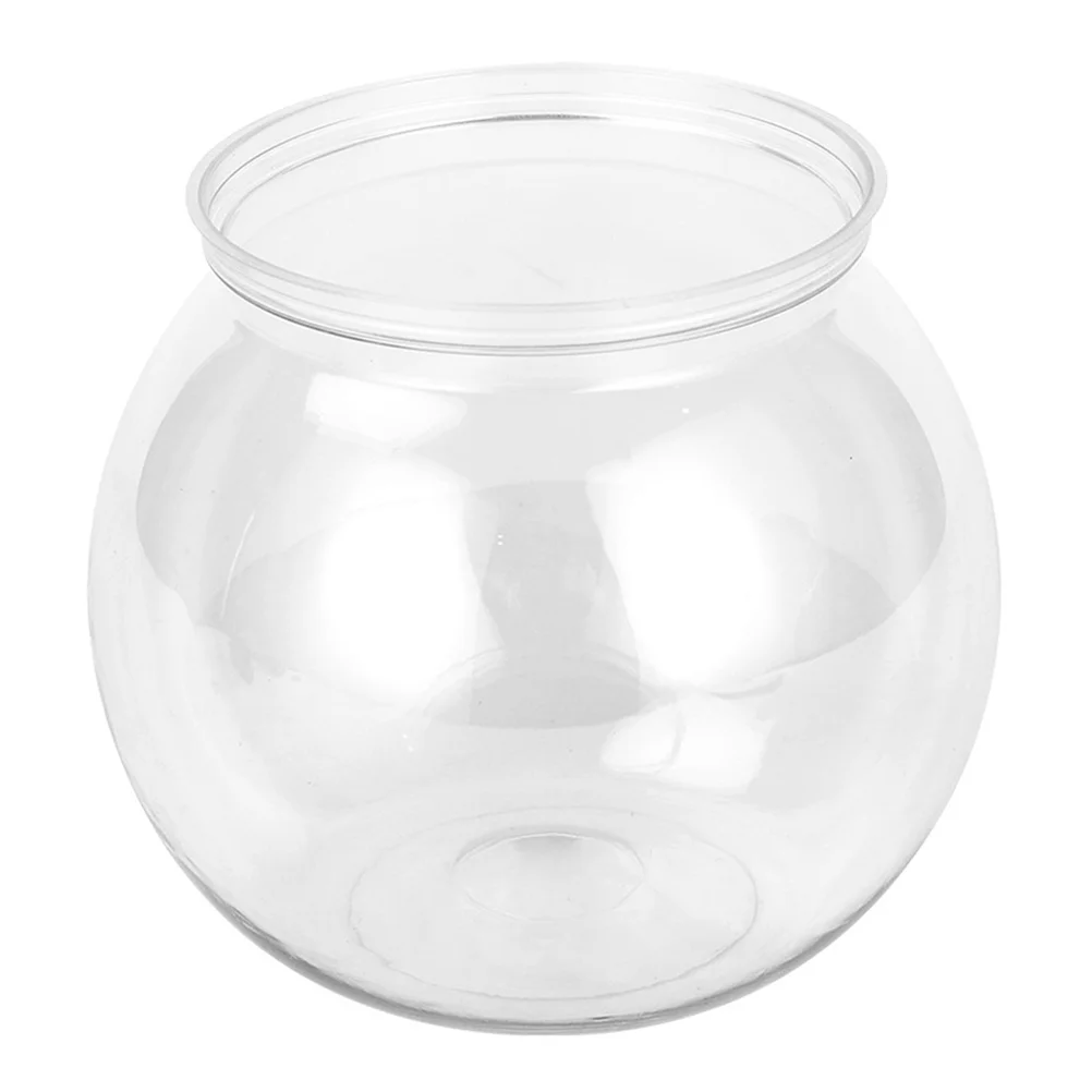 

Fish Bowl Tank Aquariumsmall Betta Bowls Goldfish Gallon Vase Round Glass Globe Desktop Mini Candy Holderterrarium Starter