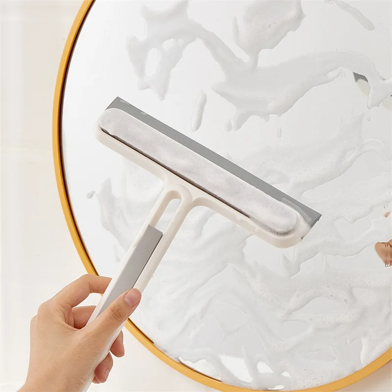 

3200 Multifunction Window Glass Wiper with Silicone Blade Mirror Cleaner Car Glass Shower Squeegee Cleaning Bathroom Scraper