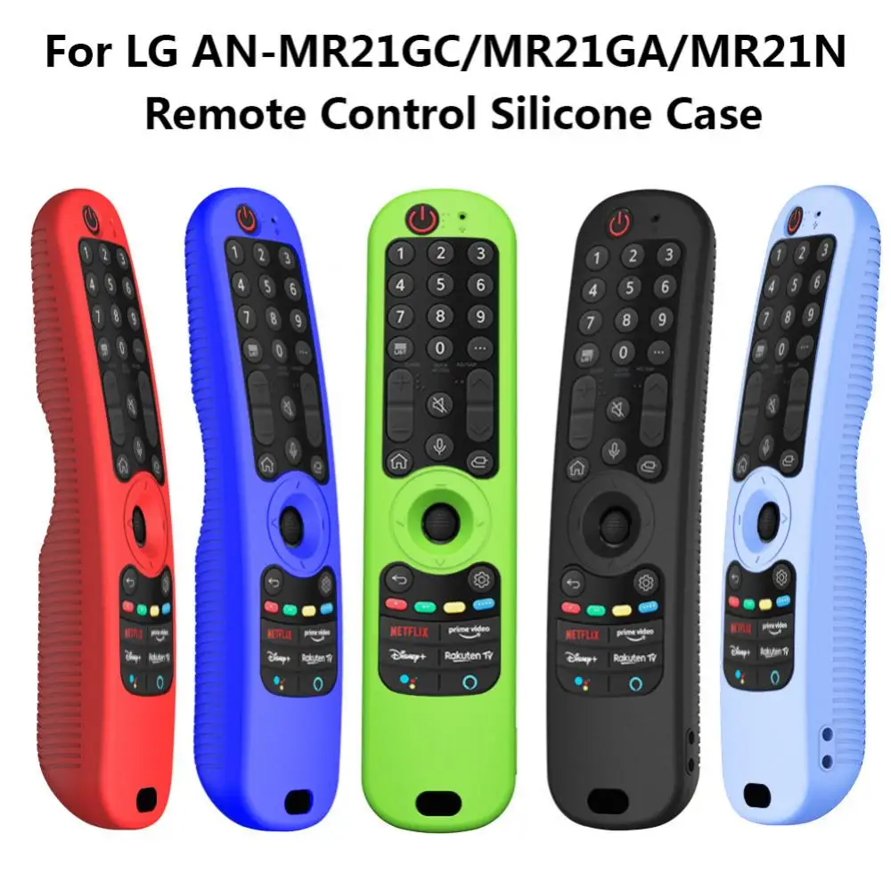 

Colorful Silicone Case For LG AN-MR21GC MR21N/21GA Remote Control Protective Cover For LG OLED TV Magic Remote AN MR21GA