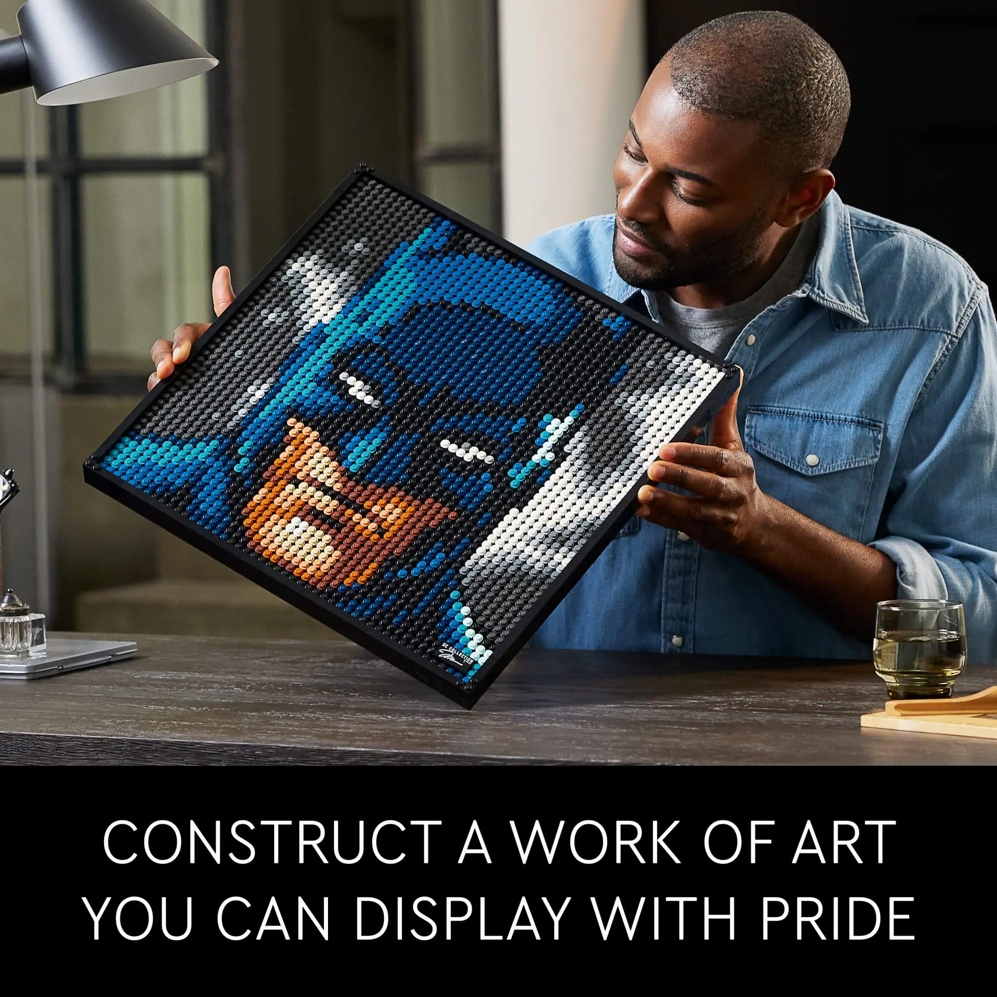 Коллекция LEGO Art Джим Ли Бэтмен 31205 г. набор для строительства комиксов DC декора