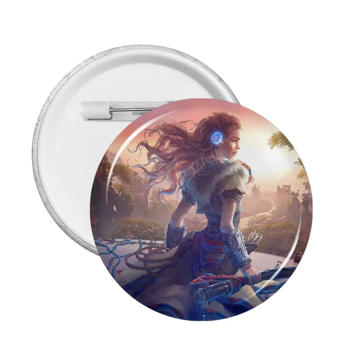 

Заколка Aloy Horizon Zero Dawn, милые заколки для друзей, значки, броши для одежды