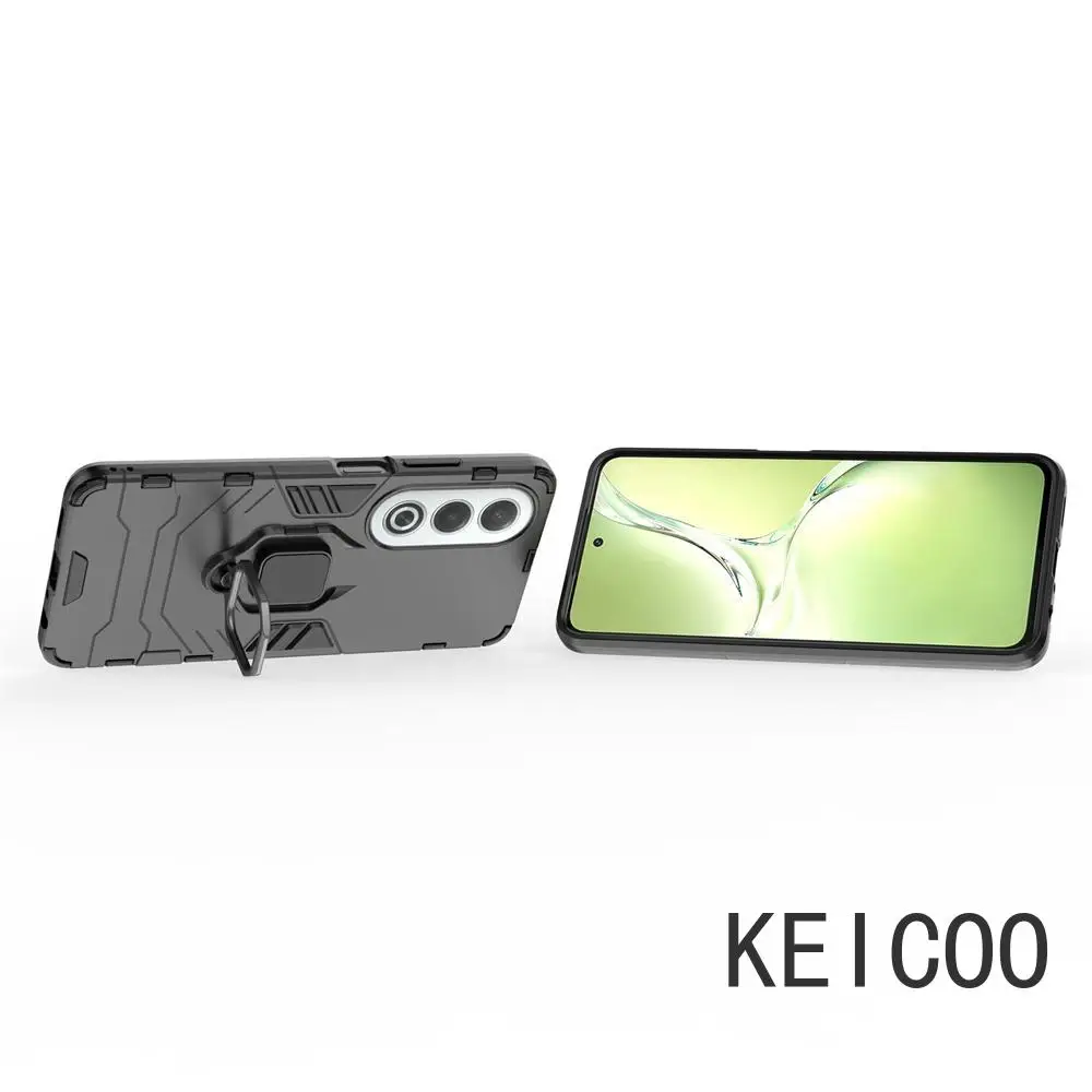 Магнитный автомобильный кронштейн для Oppo A3 K12x F27 A60 A80 Reno12 Realme 13 Pro Plus Youth 5G Ring Buckle