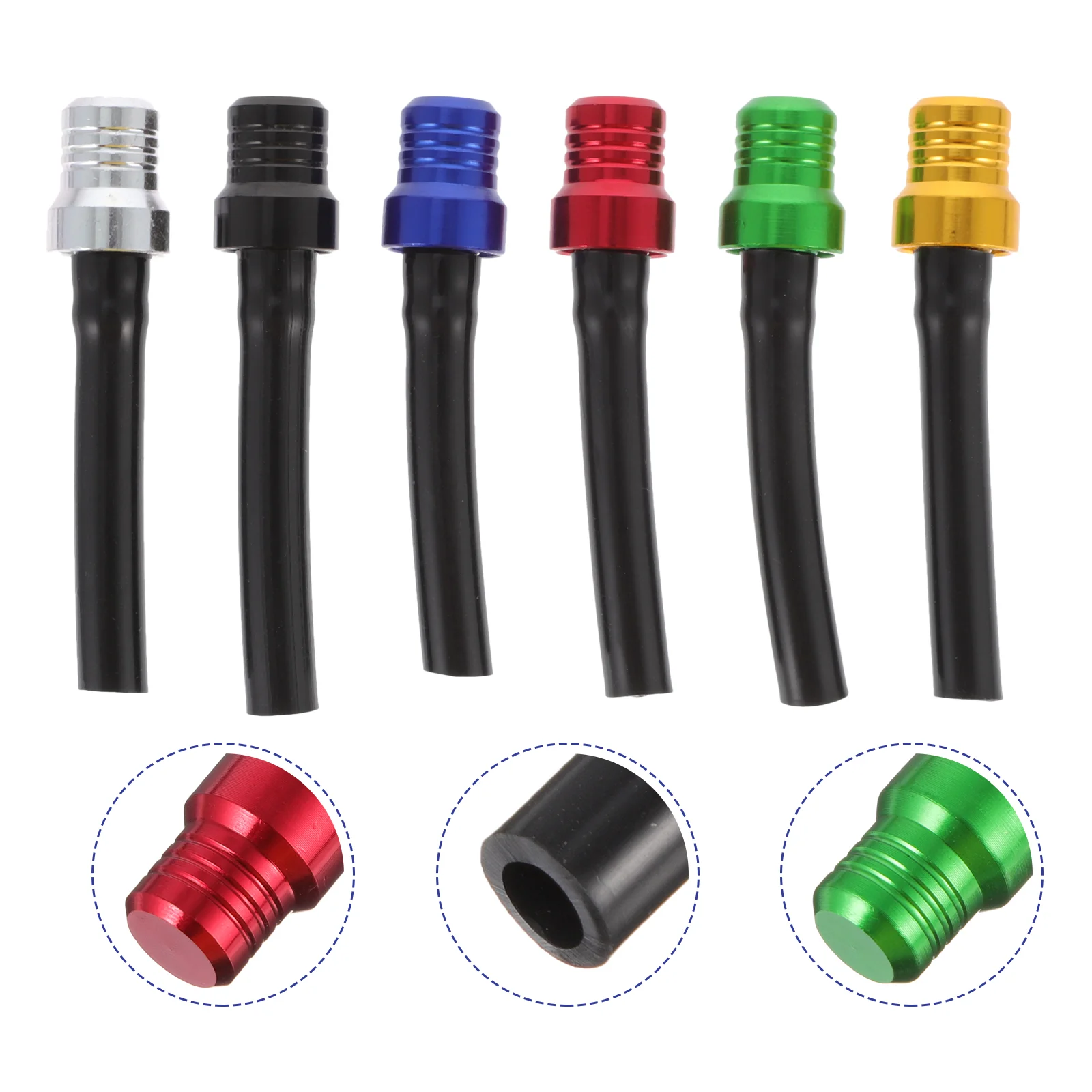 

Vent Tank Gas Motorcycle Fuel Tubecaps Breather Hose Capaccessoriesuniversal Bike One Way