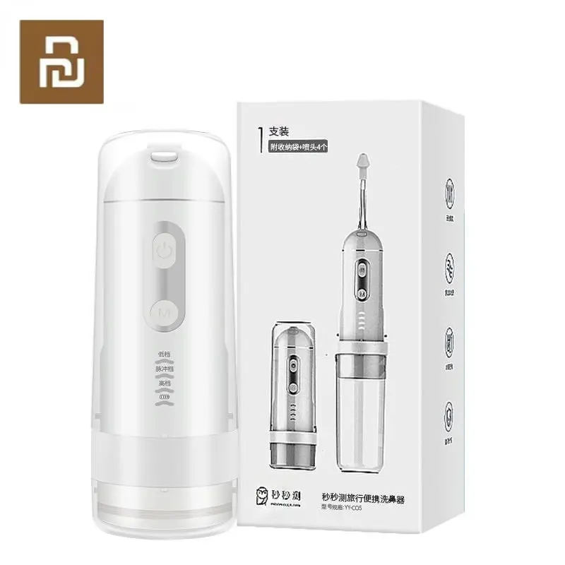 

Youpin Miaomiaoce Electric Nasal Washer Irrigator Household Adults Children Sinusitis Saline Nasal Irrigator Rhinitis Spray Tool