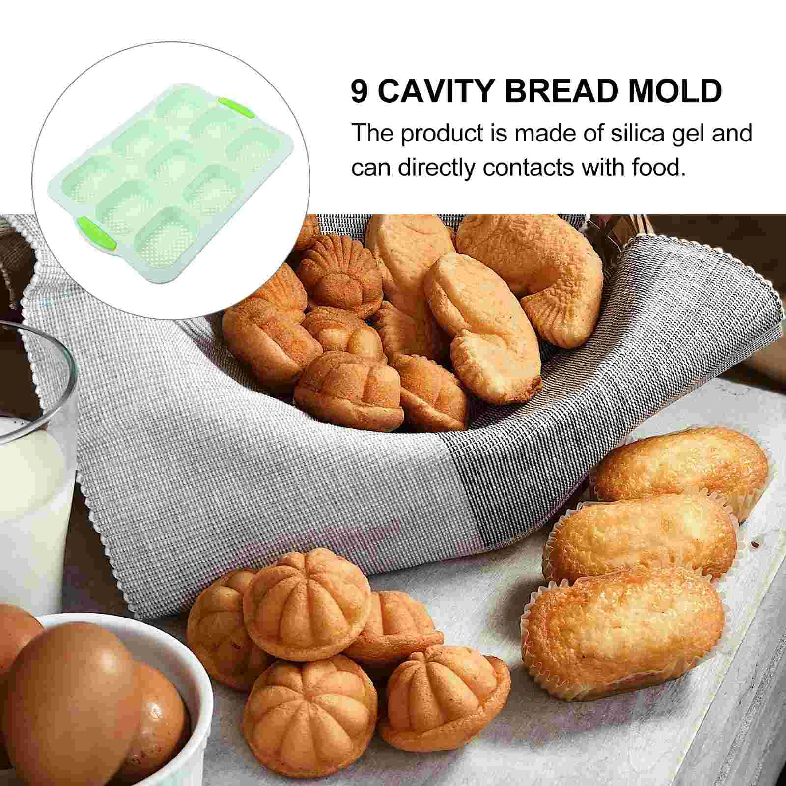 9-полая форма для торта с антипригарным покрытием силиконовая выпечки хлеба