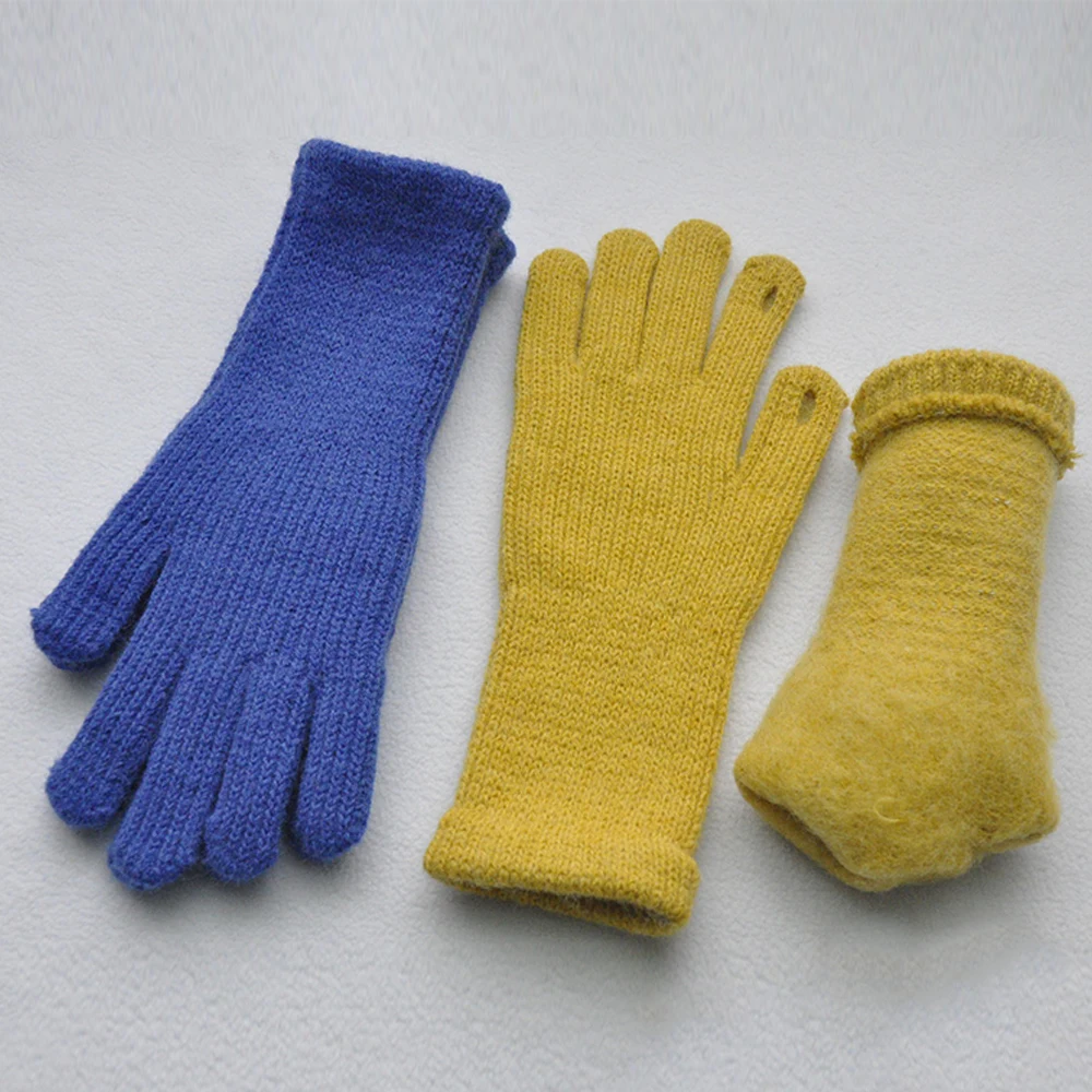 Рисунок 5 - Вязаные перчатки с пальцами