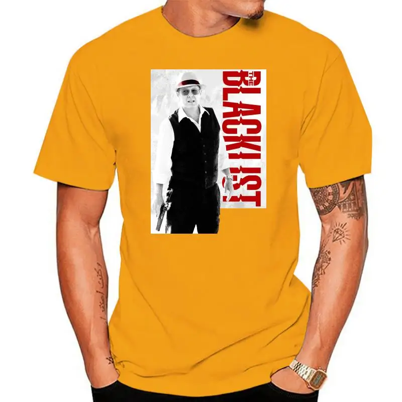 

Черный список ТВ сериала v5 футболка белый постер фильмов все размеры S...5XL