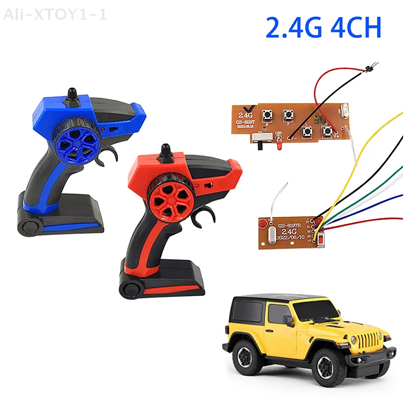 Пульт дистанционного управления для радиоуправляемых автомобилей 2 4G 4 канала