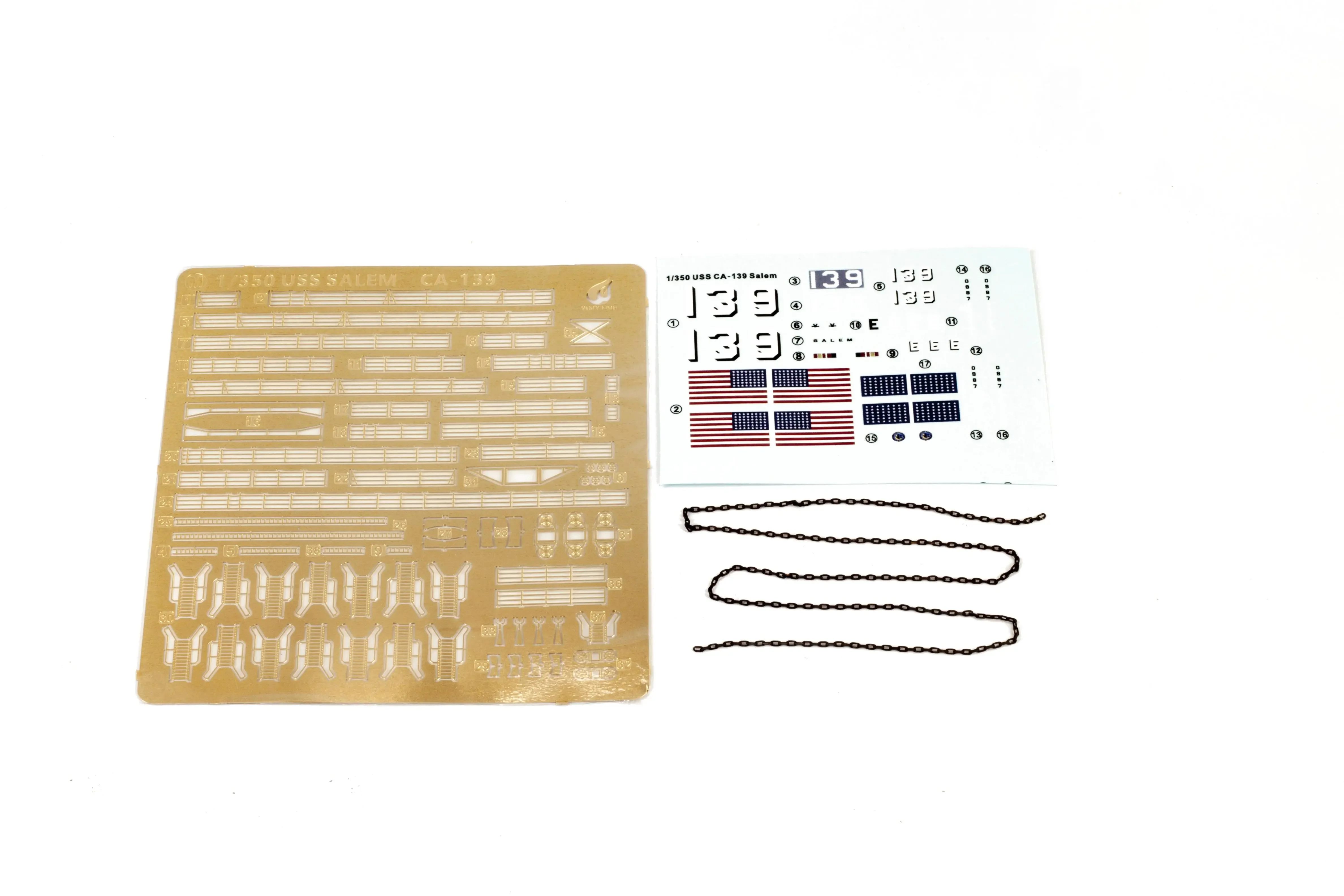 Очень огонь VF 350919 Набор моделей USS Salem CA-139 1/350