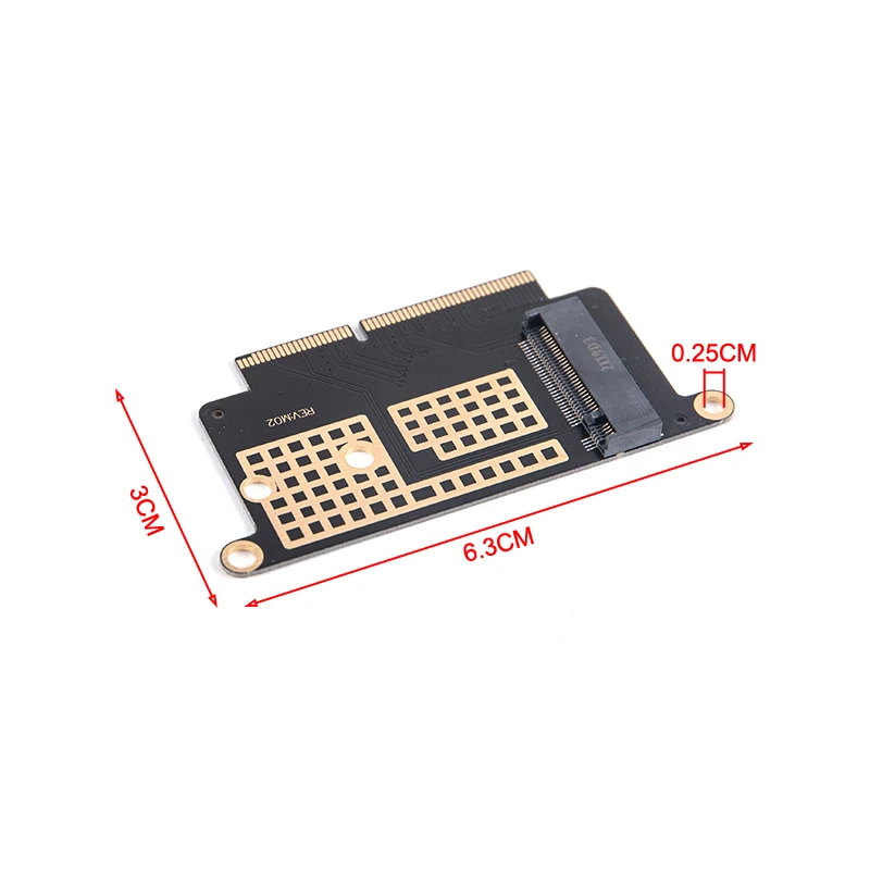 Адаптер жёсткого диска NVMe M.2 NGFF 1 шт. адаптер для MacBook Pro A1708 2016 2017 13 дюймов Apple Macbook 1708