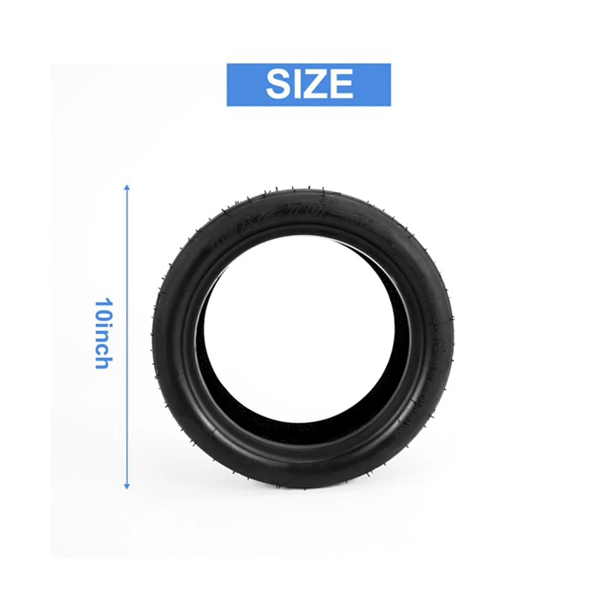 2 шт. бескамерные шины 10X- вакуумные для электрического скутера 10-дюймовые |
