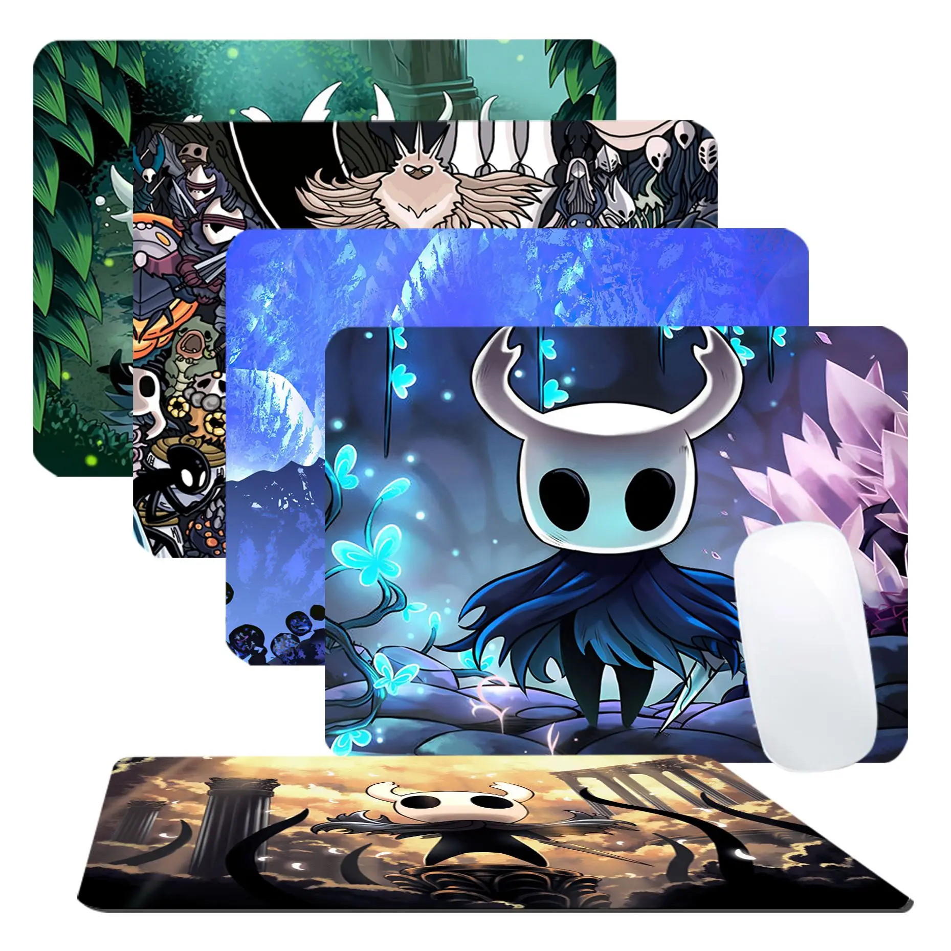 

Hollow Knight Anime Mousepad INS Tide Small Speed Version Game Computer Keyboard Office Table Mat Cheapest Cup Mats Deskpad
