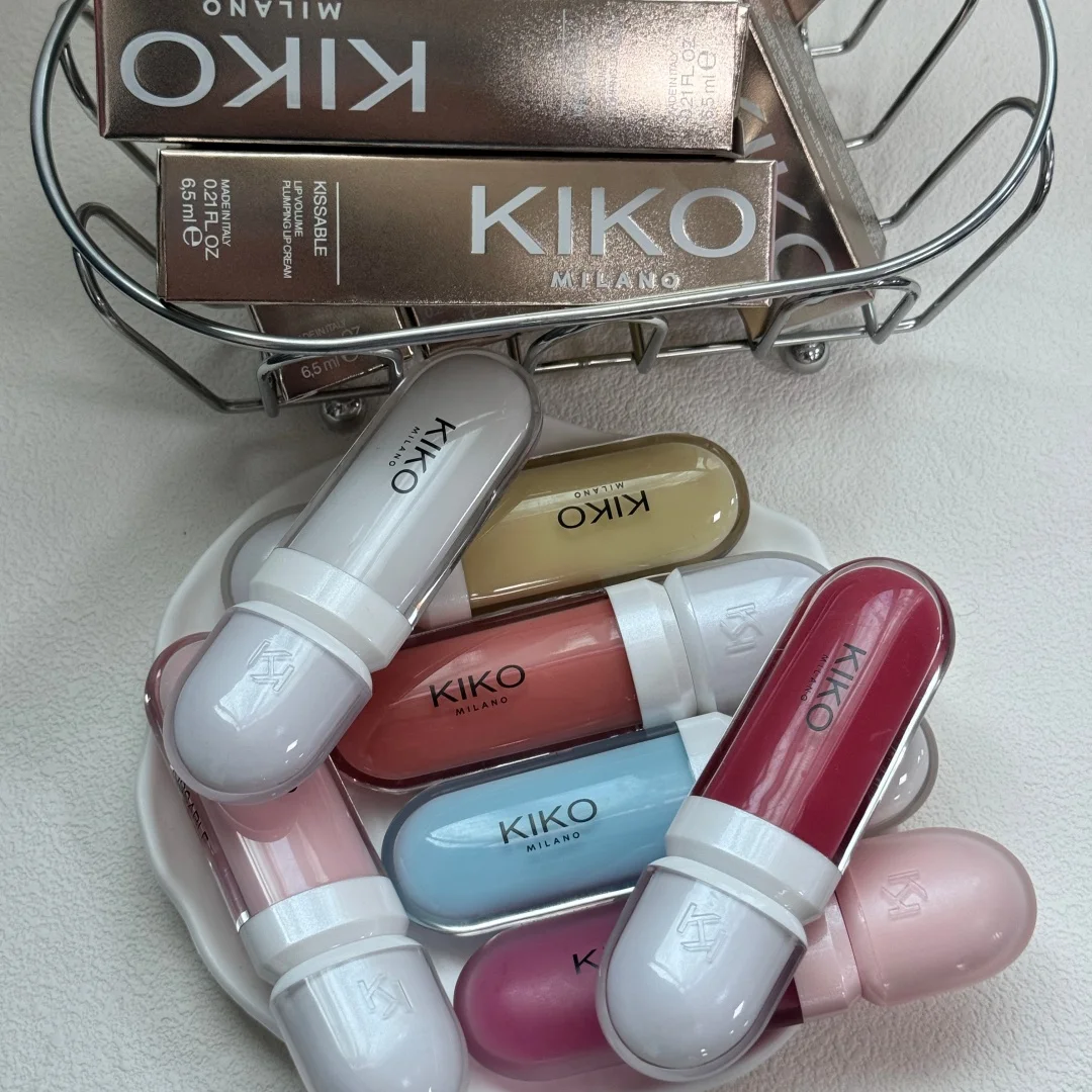 Фото Новый блеск для губ KIKO Milano: стойкий, не оставляет следов, увлажняющий, с мягким глянцевым финишем, увлажняющий бальзам, не оставляет кольца на стекле. №4