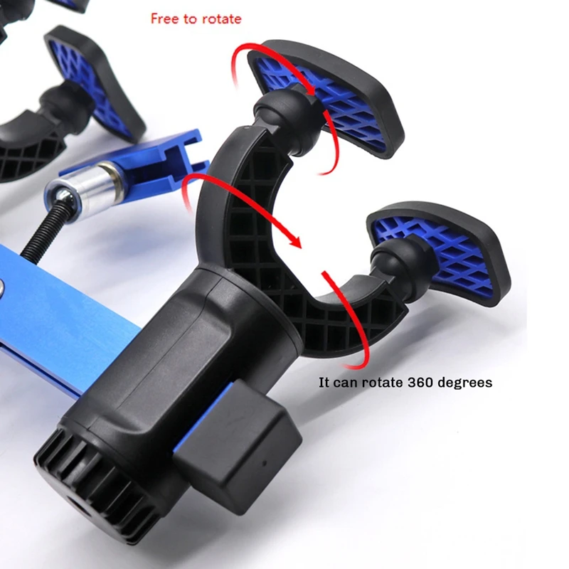 Съемник для ремонта вмятин автомобиля вращение на 360 ° нескользящий корпус