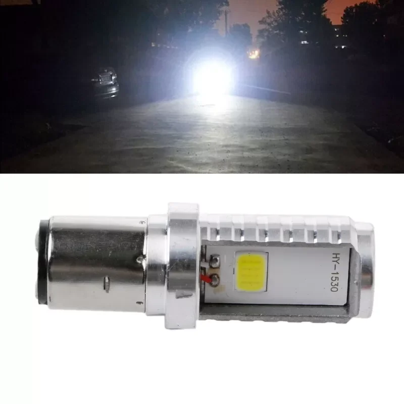 

6W/12W DC12-24V-H6-COB Motorcycle Bulb LED Lamp Hi/Lo Beam Headlight Front Light For Honda FOR Kawasaki