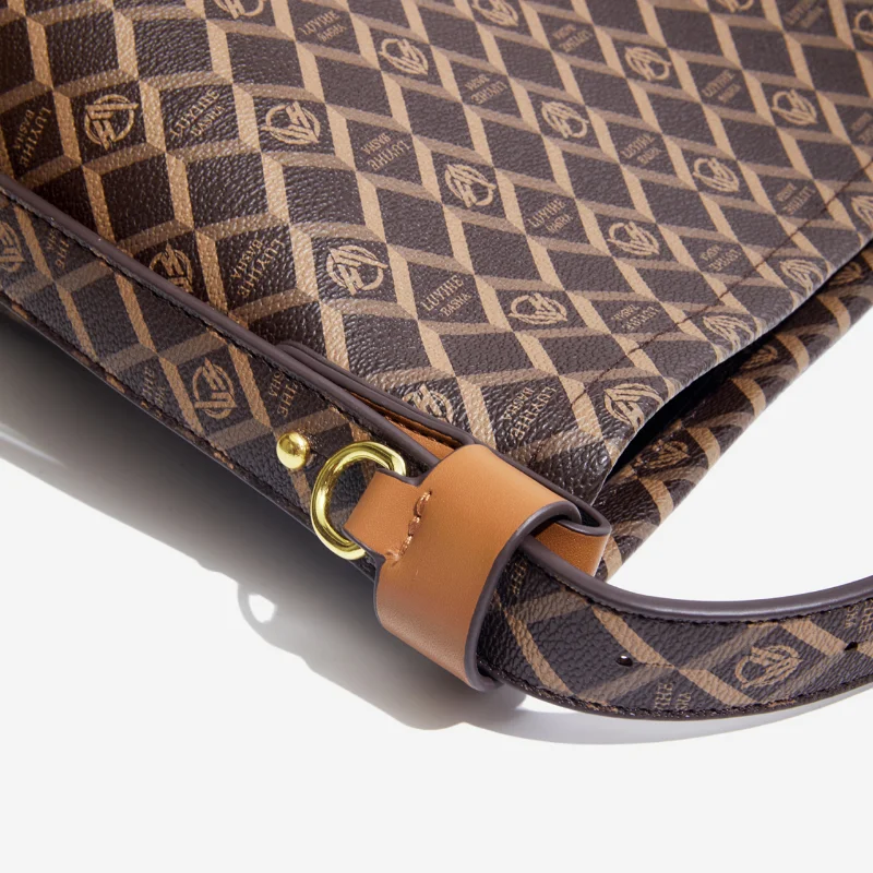 Motingsome Soft Cowhdie Minimalism Women Bucket Bag Elegant French Style Lady Large Tote Bag Luxury Thick Real Leather Bag 2023