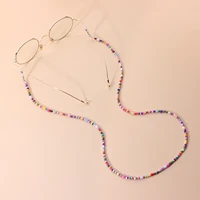 9 color optional hot accessories popular rice beads eyewear chain versatile personality mask accessories eyewear chain