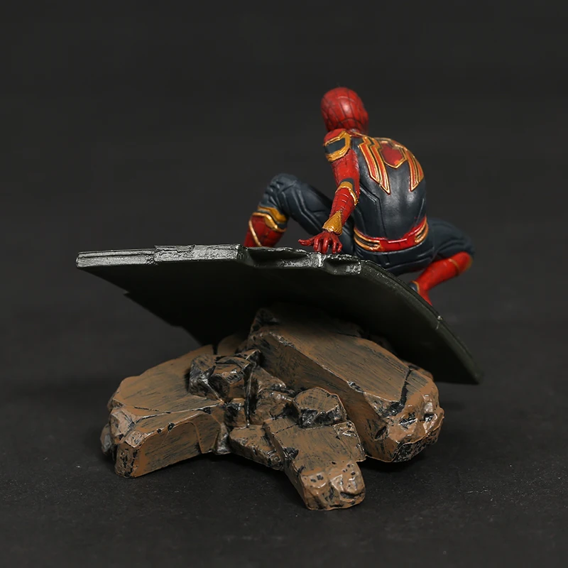 8-14 см Мстители Капитан Америка Человек-паук Железный человек Марк МК 50