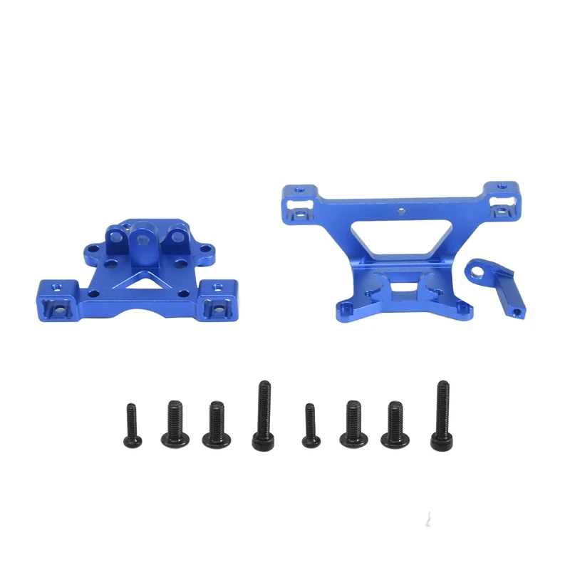 

2Pcs Metal Front And Rear Body Mount Set 7015 For 1/16 Traxxas Slash E-Revo Summit RC Car Upgrade Parts Accessories