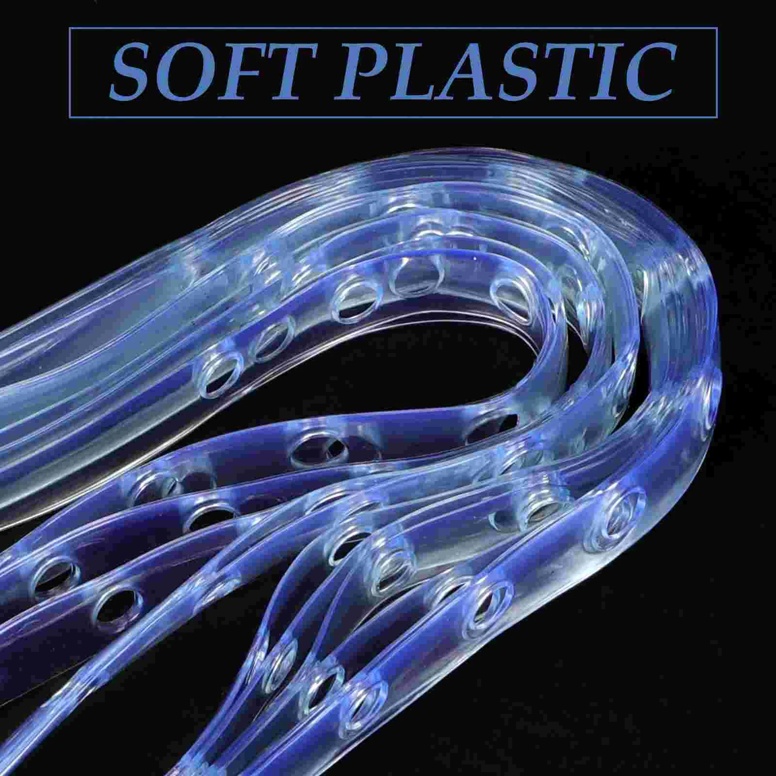 20 шт. прозрачные полоски для вешалок дисплея пластиковые вешалки одежды