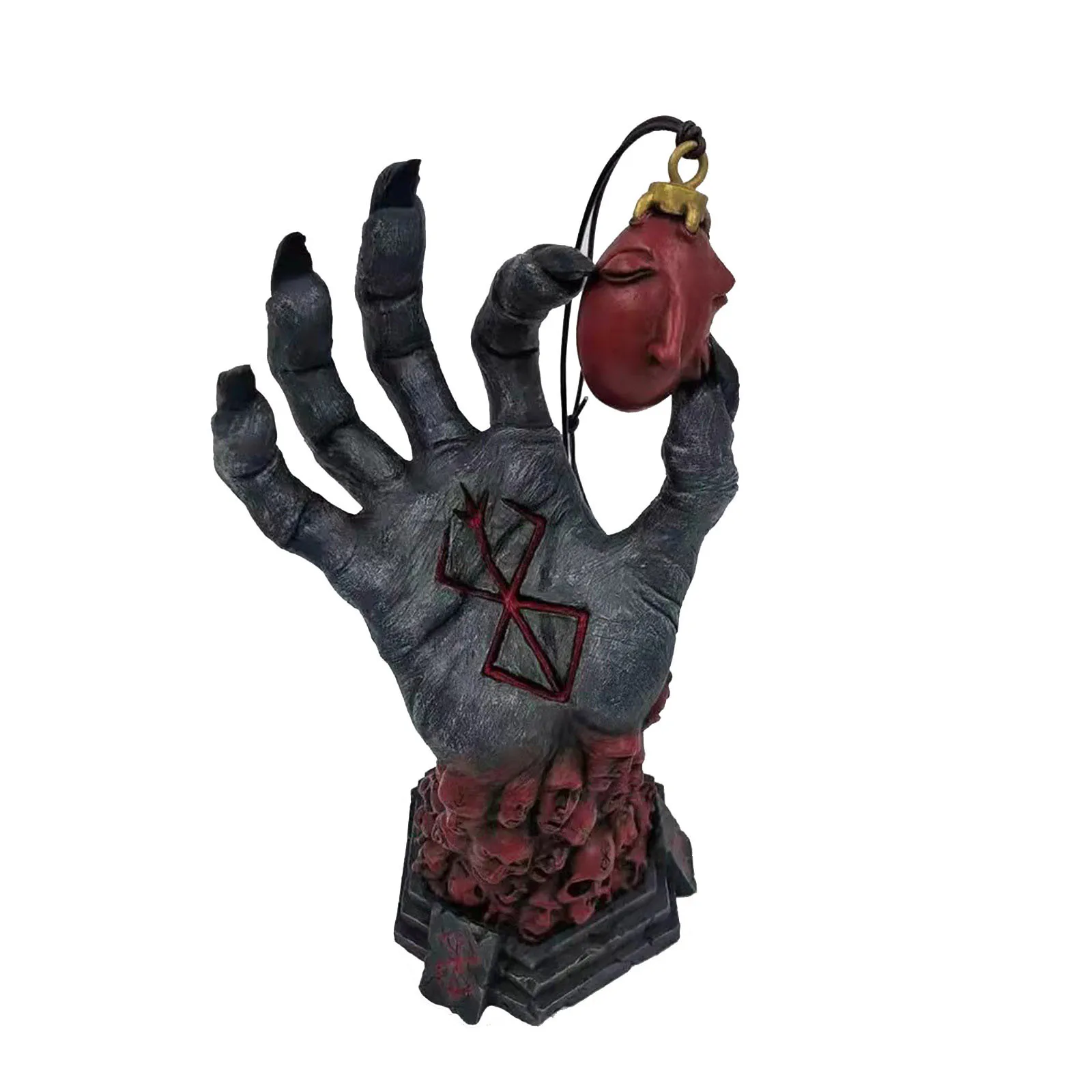 Готическая статуя ведьма креативное украшение из смолы настенные ключи в