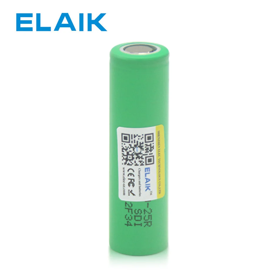 

Новые ны ELAIK 3,6 V 18650 2500mAh 25R скидка 50%