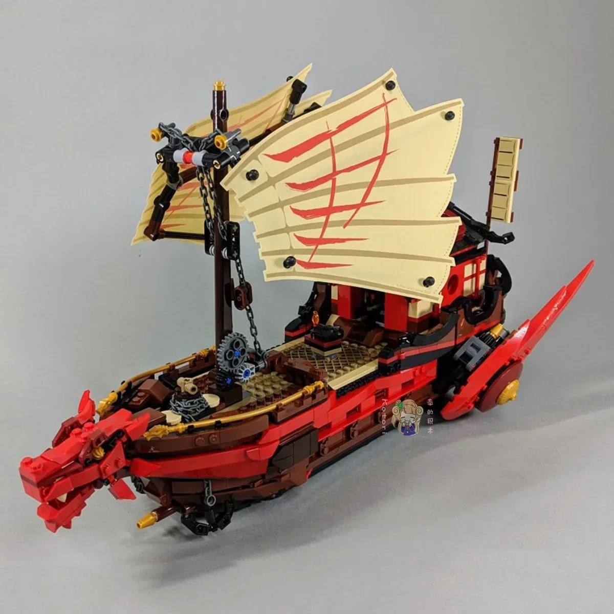 1700 + pcs Destiny's Bounty Boat совместимый 71705 строительные блоки игрушки подарки на день