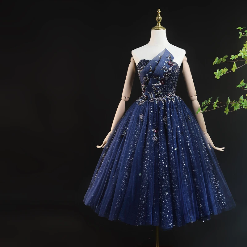 

Short Celebrity Graduation Prom Dresses Walk Beside You Ball Gown Elegant Evening Formal Party Gown vestido formatura curto