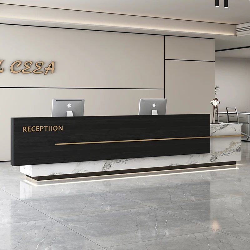 Эстетическая мебель для ресепшн современный роскошный парикмахерский стол