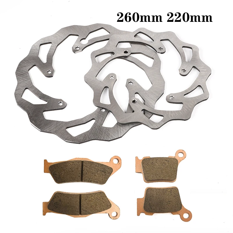 Передние и задние тормозные диски для мотоцикла 220 мм 260 стандартные KTM EXC SX SXF XC XCF