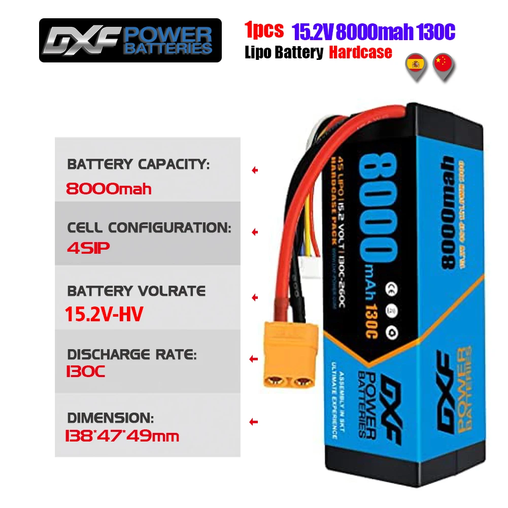 Фото Сумка DXF Lipo огнеупорная Водонепроницаемая Взрывозащищенная Портативная сумка для безопасности батареи для RC FPV гоночного дрона автомобиля ... №5