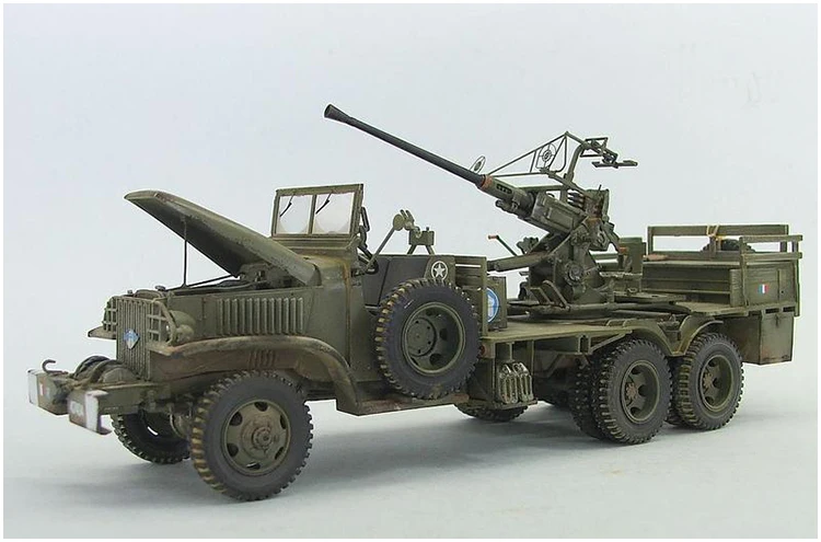 Trumpter масштаб 82459 1/35 US GMC Bofors 40 мм оружейный грузовик комплект для смазывания