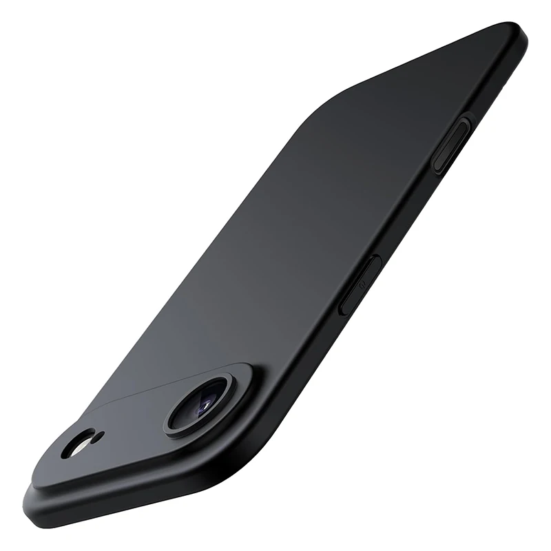 Фото Роскошный матовый силиконовый чехол для iPhone 17 Air Pro Max, ультратонкий, мягкий, с полной защитой камеры и объектива для iPhone 17 Pro Max №2