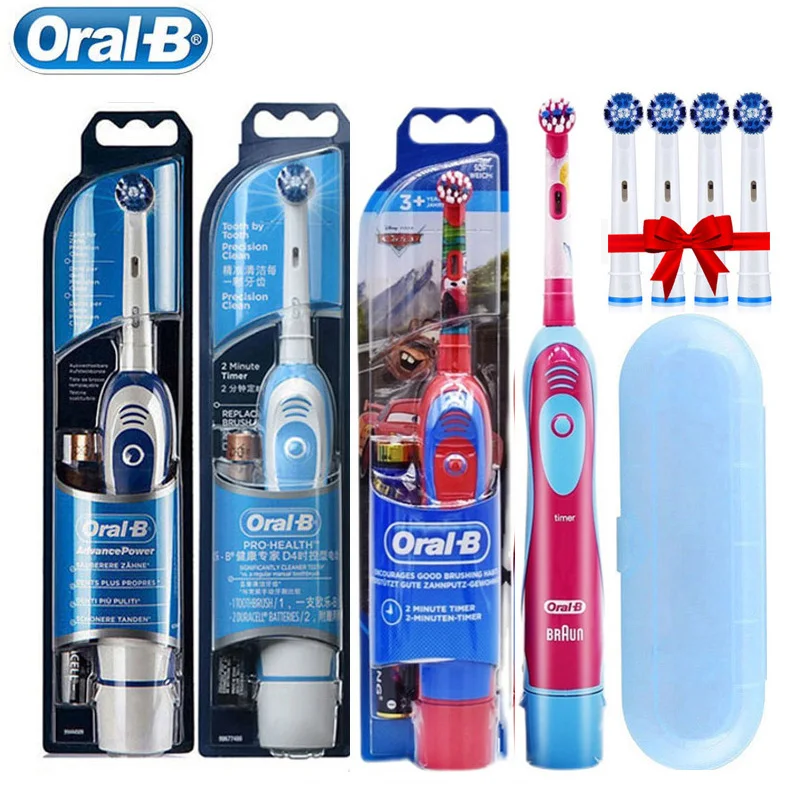 Sonic Electric Toothbrushes Oral B Rotation Pro-Health Toothbrush for Adult Child Teeth Whitening Smart Tooth Brush 4 Brush Head