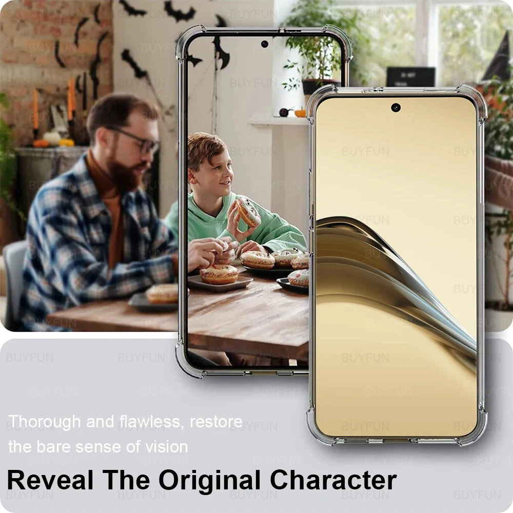 Двойной прозрачный защитный чехол для телефона Realme 13 Pro Plus + Realme13 13Pro Realmy 13ProPlus 2024 6 7