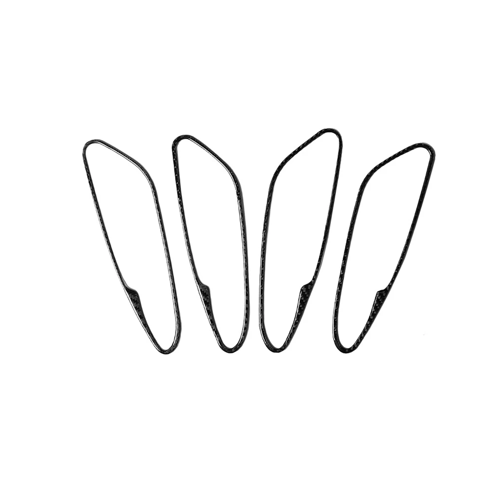 

Для Alfa Romeo Giulia Stelvio 2015-2023 углеродное волокно внутренняя дверная ручка для автомобиля декоративные наклейки автомобильные аксессуары для интерьера