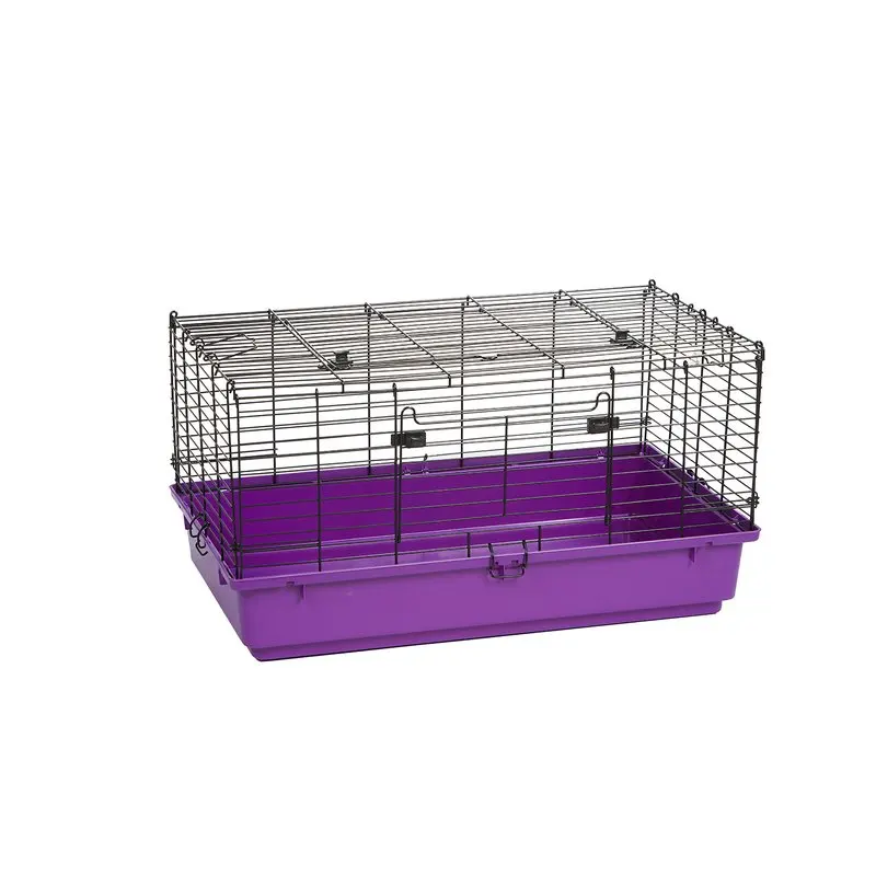 

Pet Plastic Rabbit Hutch Purple