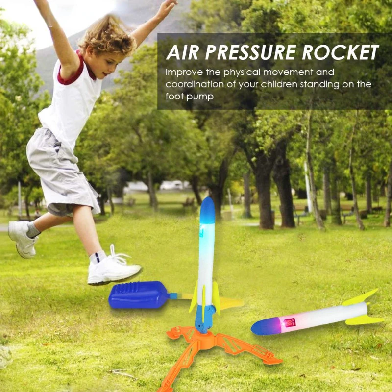 

Ракета с пневматическим давлением ABS с ножным насосом, настольная, наружная, воздушная энергия, безопасность, ракетная пусковая установка, и...
