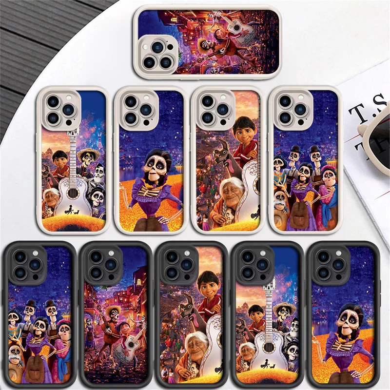 ET34 Disney Coco Phone для OPPO Reno 11 10 8 Pro Plus 8T A98 A77S A77 A60 A58 A17 A17K A76 A16 A16K A94 A15S A15 A73